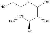 D-Glucose-[4-13C]